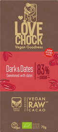 Dark & Dates Tafel Lovechock 70 g
