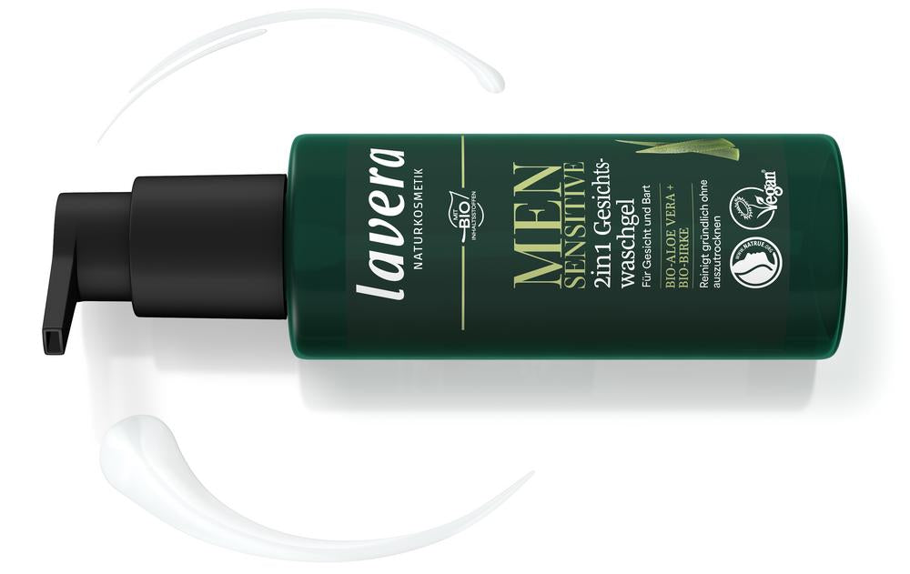 Men sensitiv 2in1 Gesichtswaschgel 150 ml