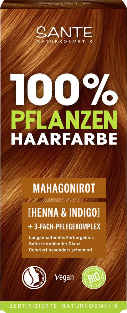 Pflanzenhaarfarbe Pflegekomplex Mahagonirot 07 100 g