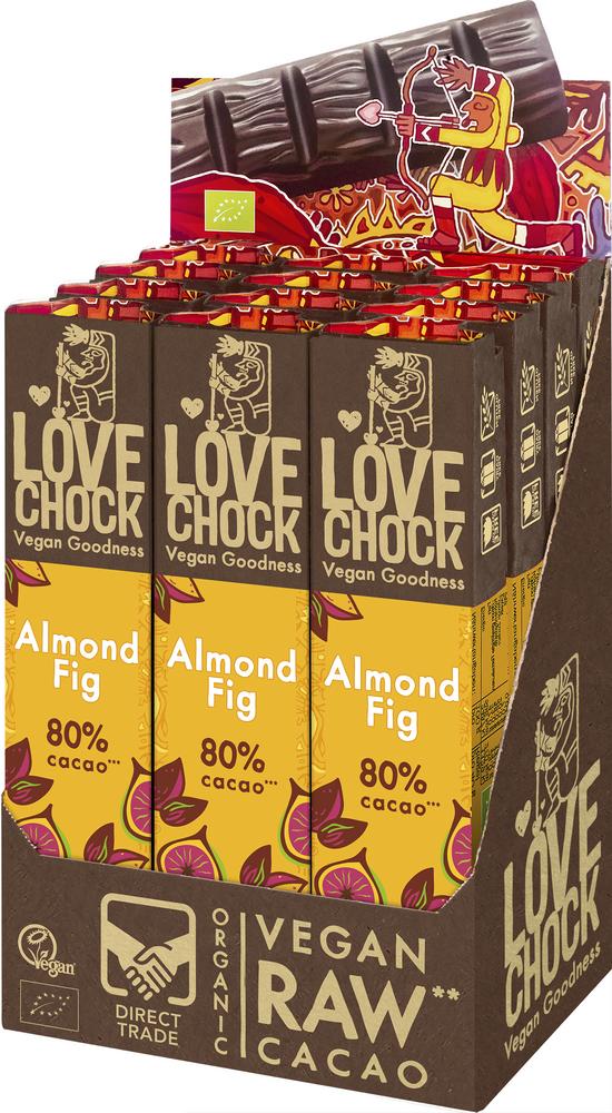 Almond Fig Mandel Feige 81% Kakao 40 g