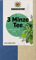 3-Minze Tee Doppelkammerbeutel 21,6 g