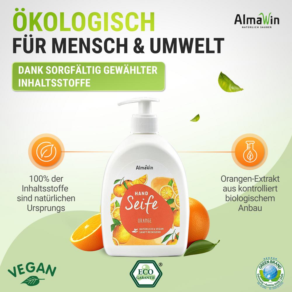 Flüssigseife Orange 500 ml