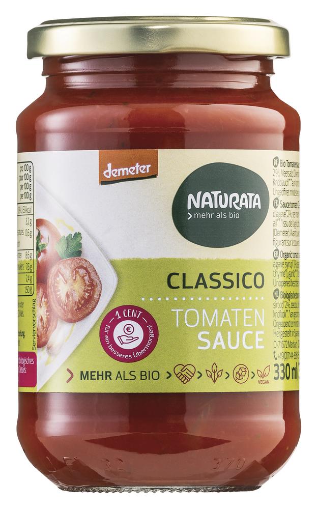 Tomatensauce Classico demeter 330 ml