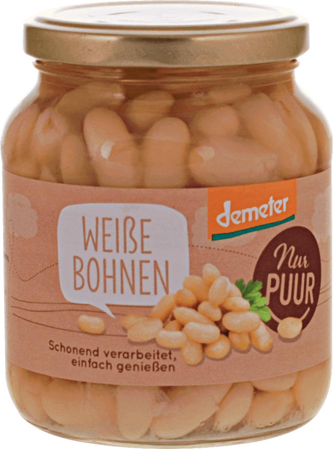 Weiße Bohnen demeter 350 g