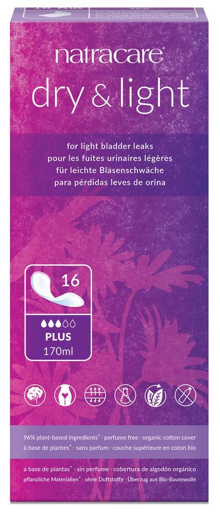 Dry & Light Inkontinenzbinde Plus 16 Stk