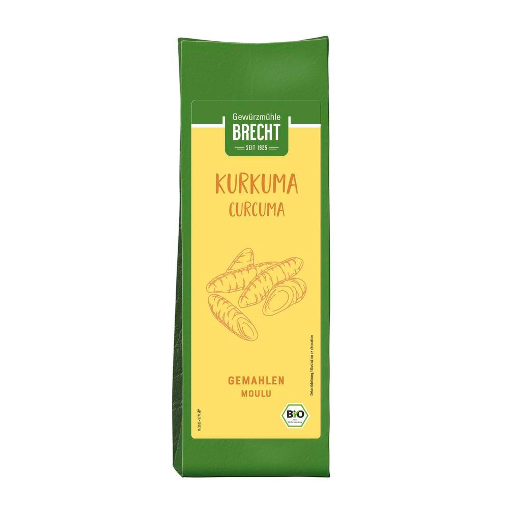 Kurkuma gemahlen im Blockbeutel 150 g