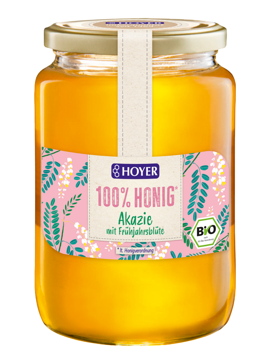 Akazienhonig mit Frühjahrsblüte 1 kg
