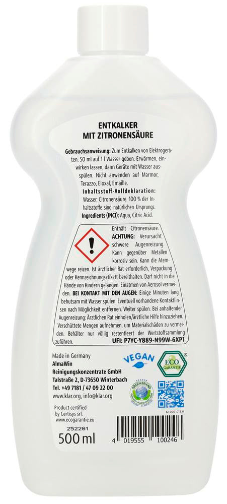 Zitronensäure-Kalklöser 500 ml