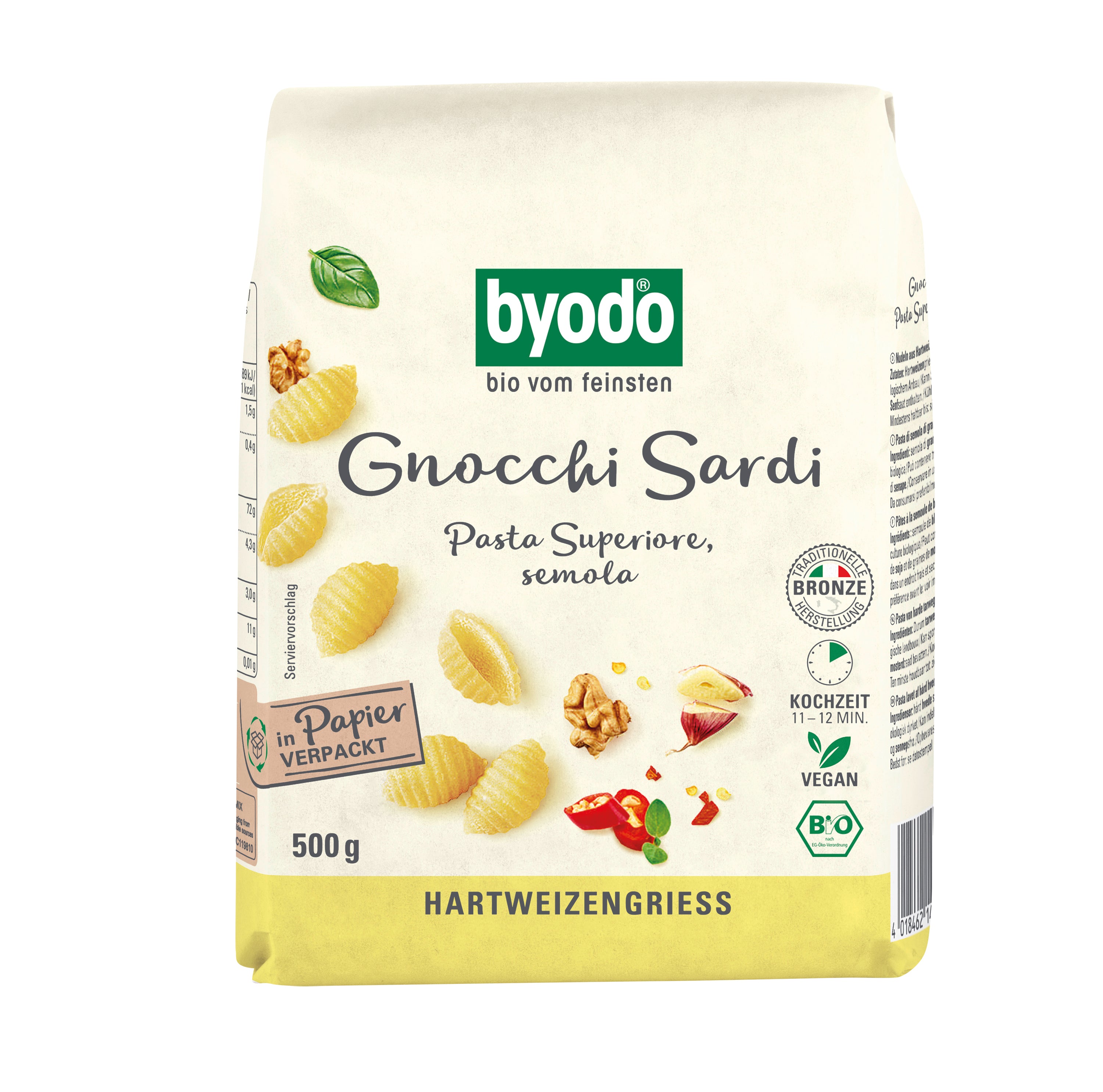 Gnocchi Sardi semola 500 g
