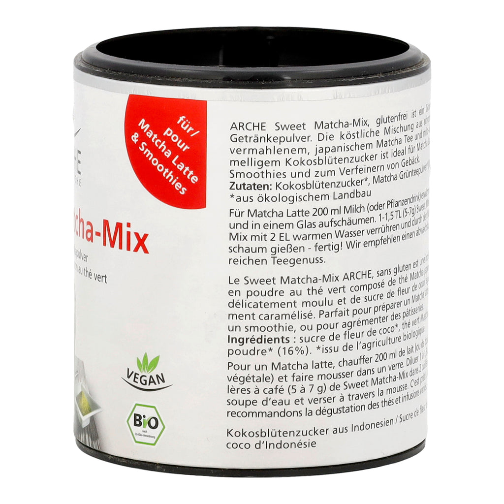 Sweet Matcha-Mix mit 94% Agavensüße 150 g