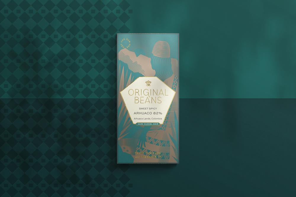 Arhuaco Businchari Schokolade 82% Kakao 70 g