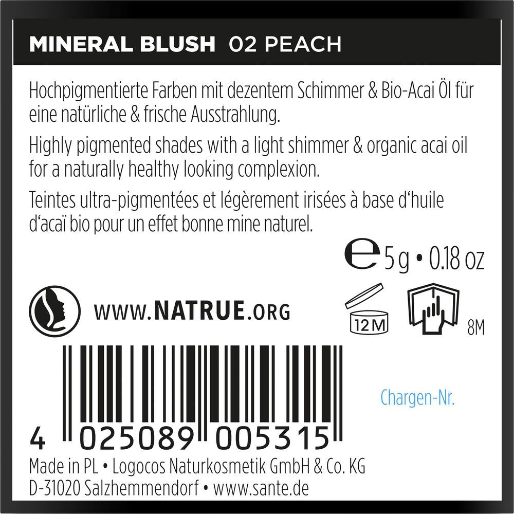 Mineral Blush 02 Peach 5 g