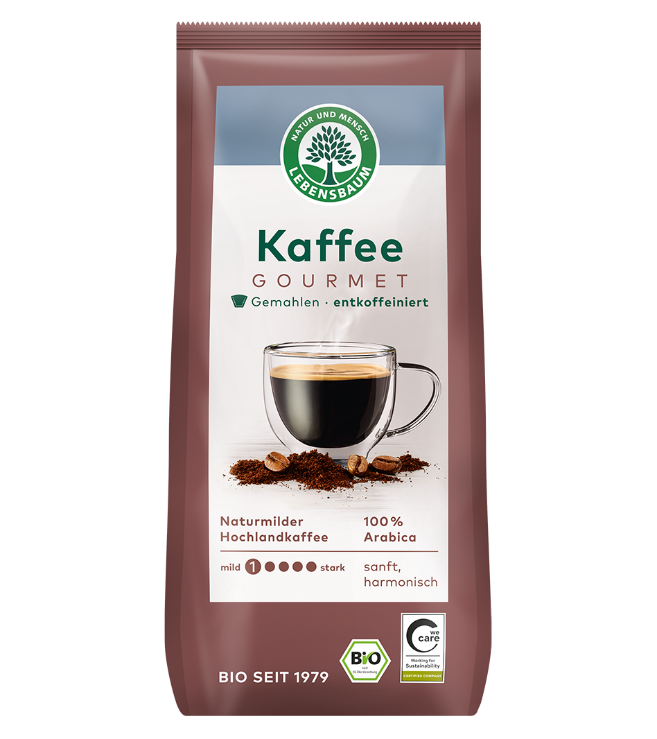 Gourmet-Kaffee gemahlen, entkoffeiniert 250 g
