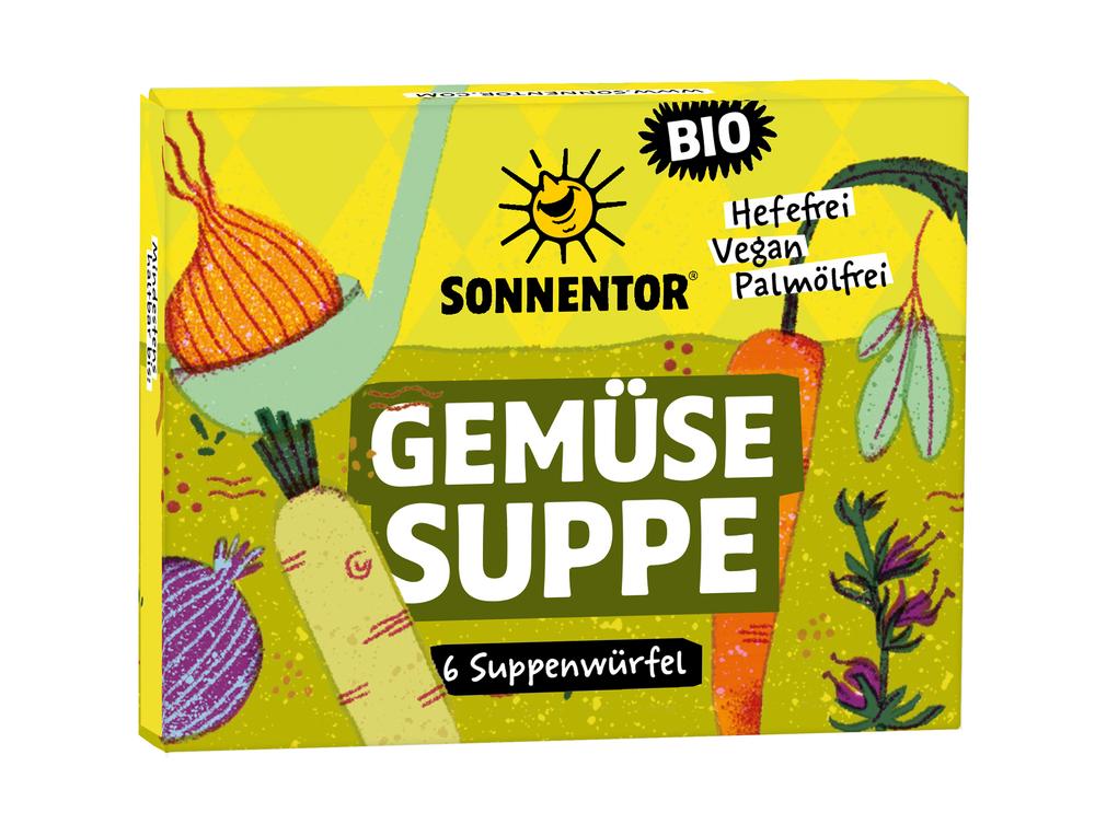 Gemüse Suppenwürfel Hildegard 60 g