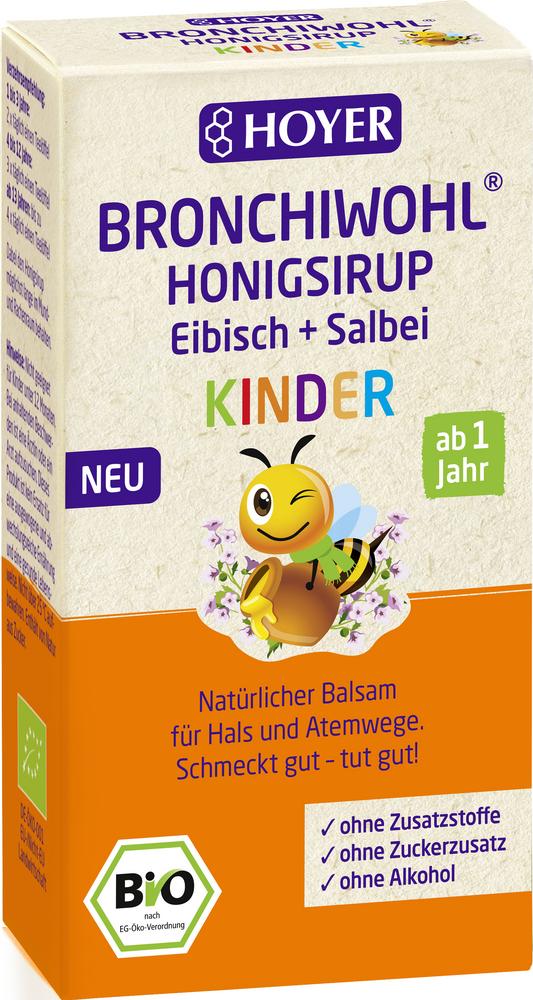 Bronchiwohl Kinder Honigsirup Eibisch+Salbei 250 g