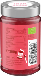 Super Fruit Himbeere mit Chia&Granatapfel Aufstric 200 g