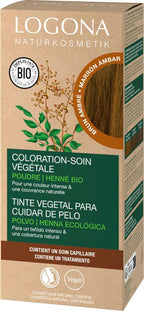 Pflegende Pflanzen-Haarfarbe Pulver 06 Bernsteinbr 100 g
