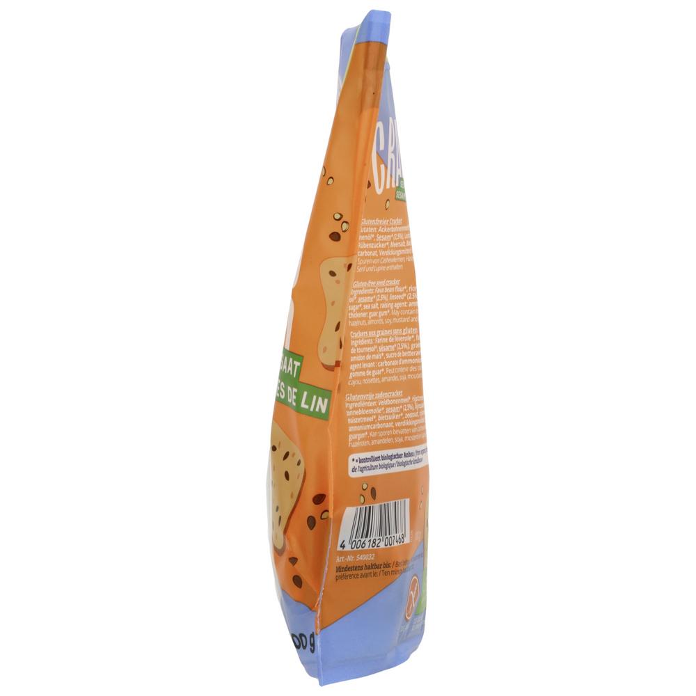 Cracker Sesam & Leinsaat glutenfrei 100 g