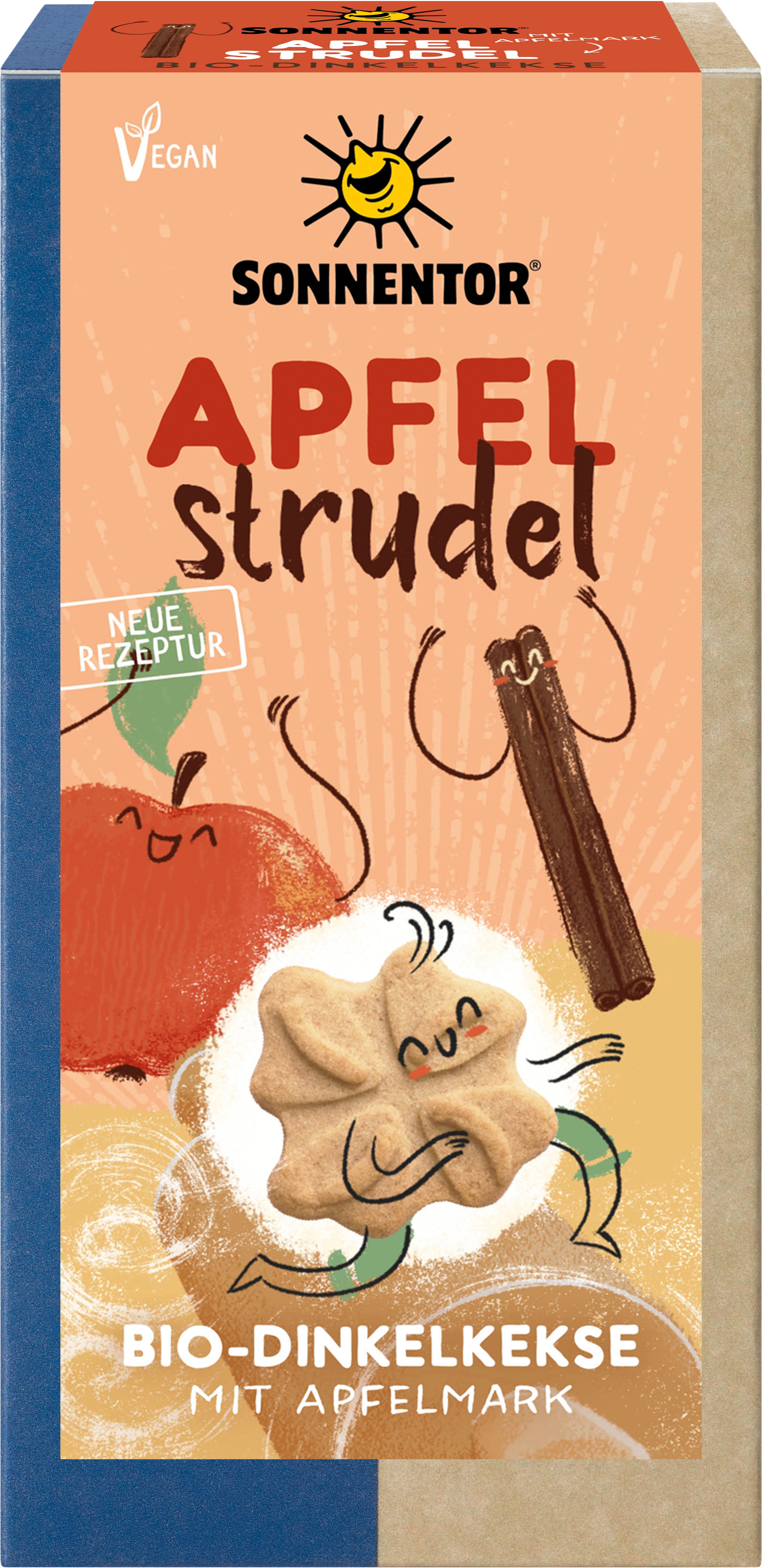 Apfelstrudel Dinkel-Kekse 100 g