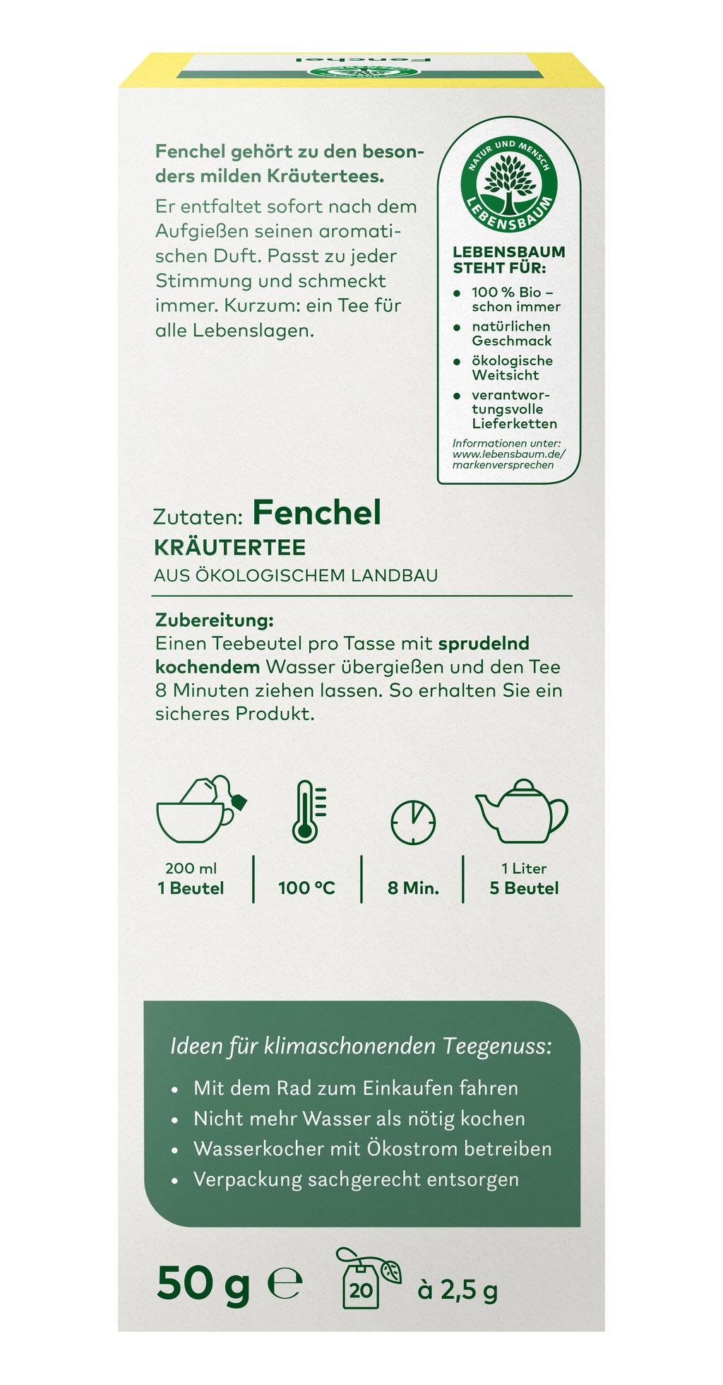 Fenchel-Tee 50 g