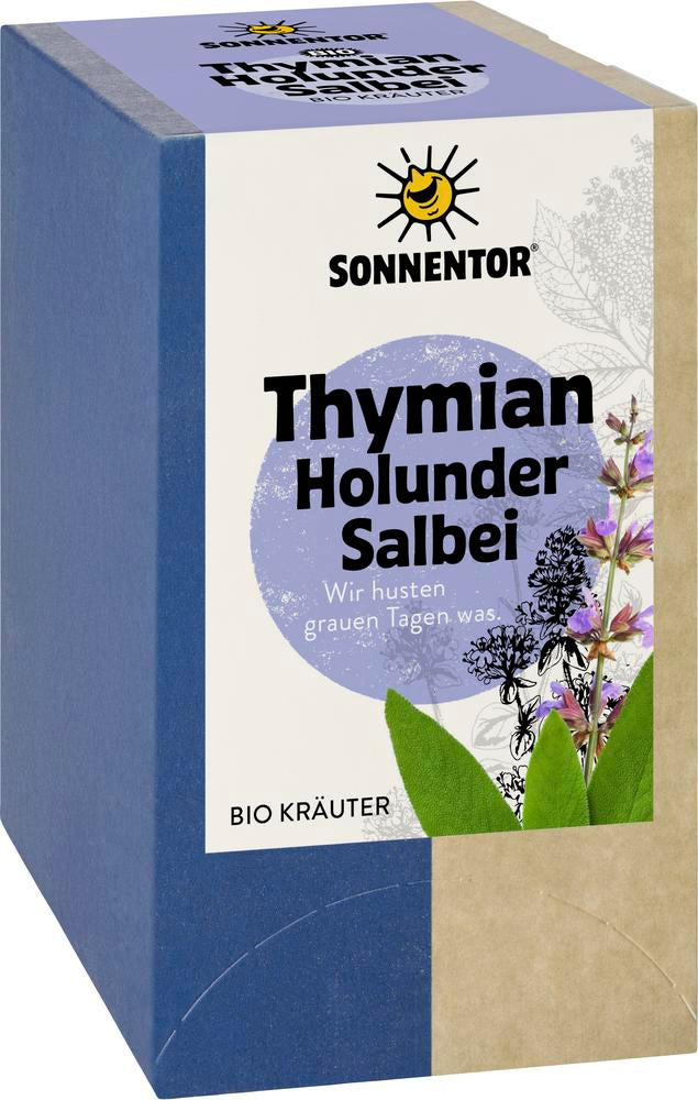 Thymian-Holunder-Salbei Tee Doppelkammerbeutel 23,4 g