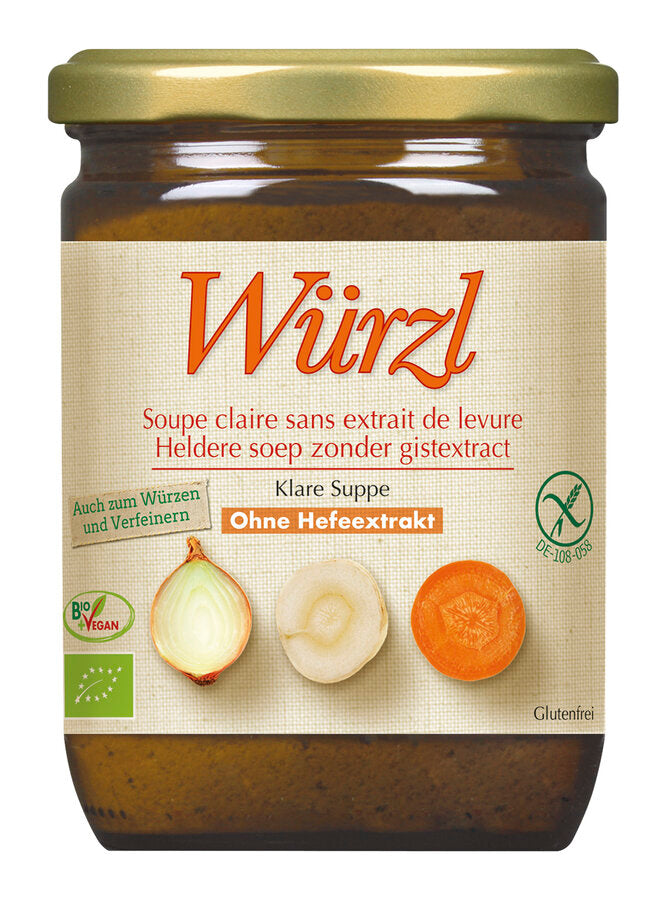 Würzl Klare Suppe hefefrei   Glas 250 g