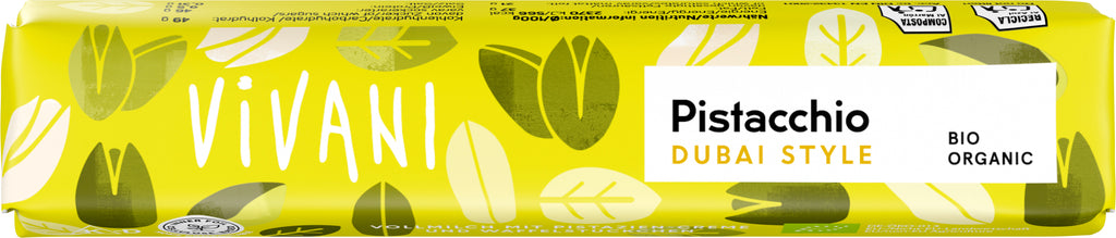 Pistacchio Dubai Style Riegel 40 g