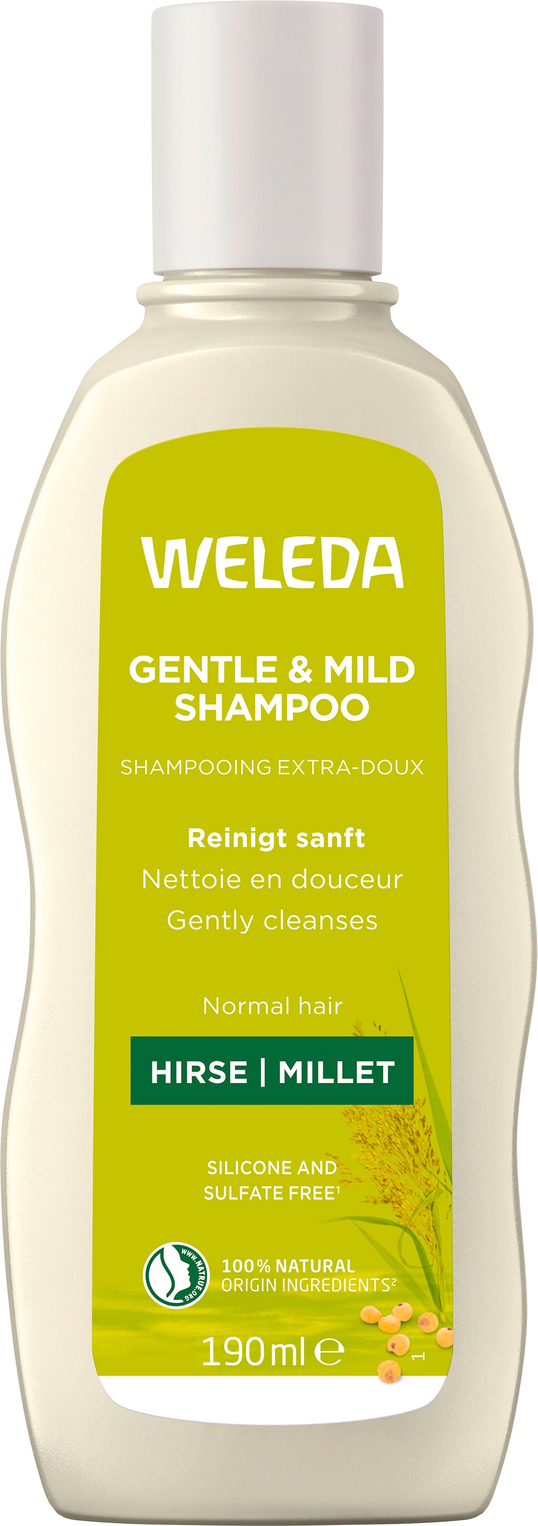 Hirse Pflege-Shampoo 190 ml