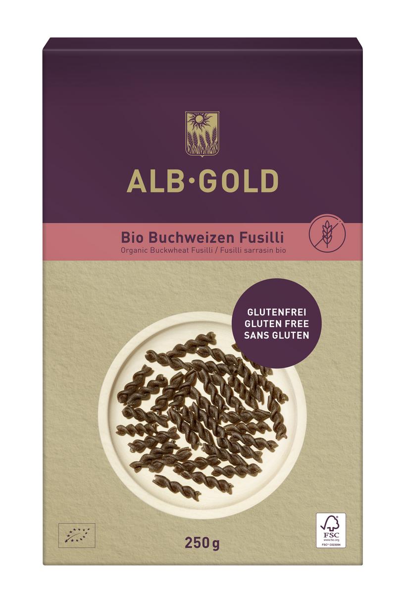 Fusilli Buchweizen  Papierverpackung 250 g