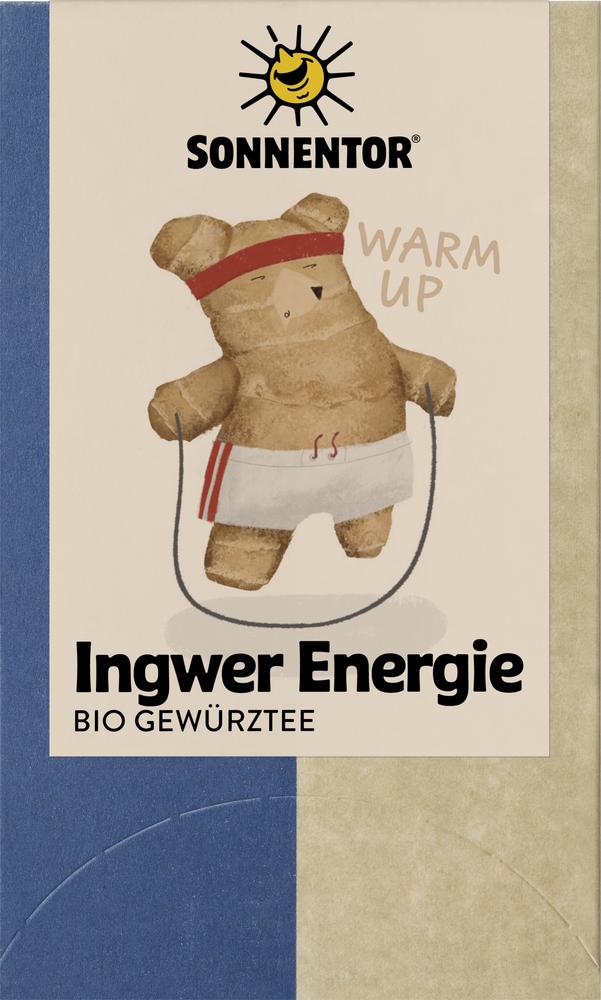 Ingwer Energie Tee Doppelkammerbeutel 32,4 g