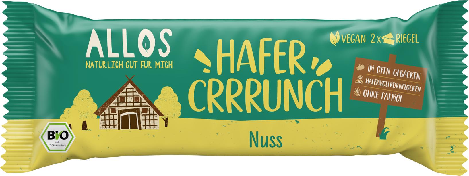 Haferriegel Crrrunch mit Nüssen 50 g