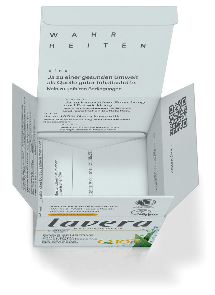 Basis Sensitive Anti-Falten Feuchtigkeitscreme Q10 50 ml
