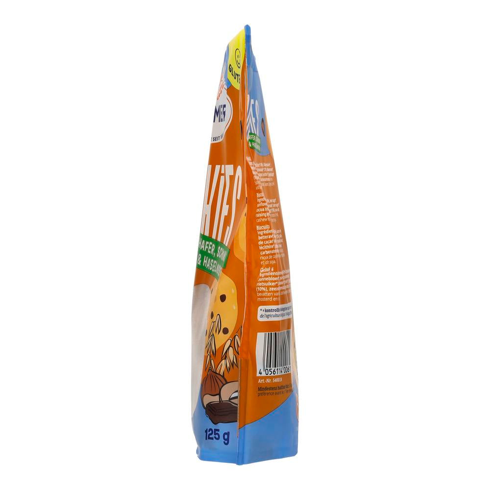 Glutenfrei&Glücklich Cookies Hafer Schoko&Haselnus 125 g