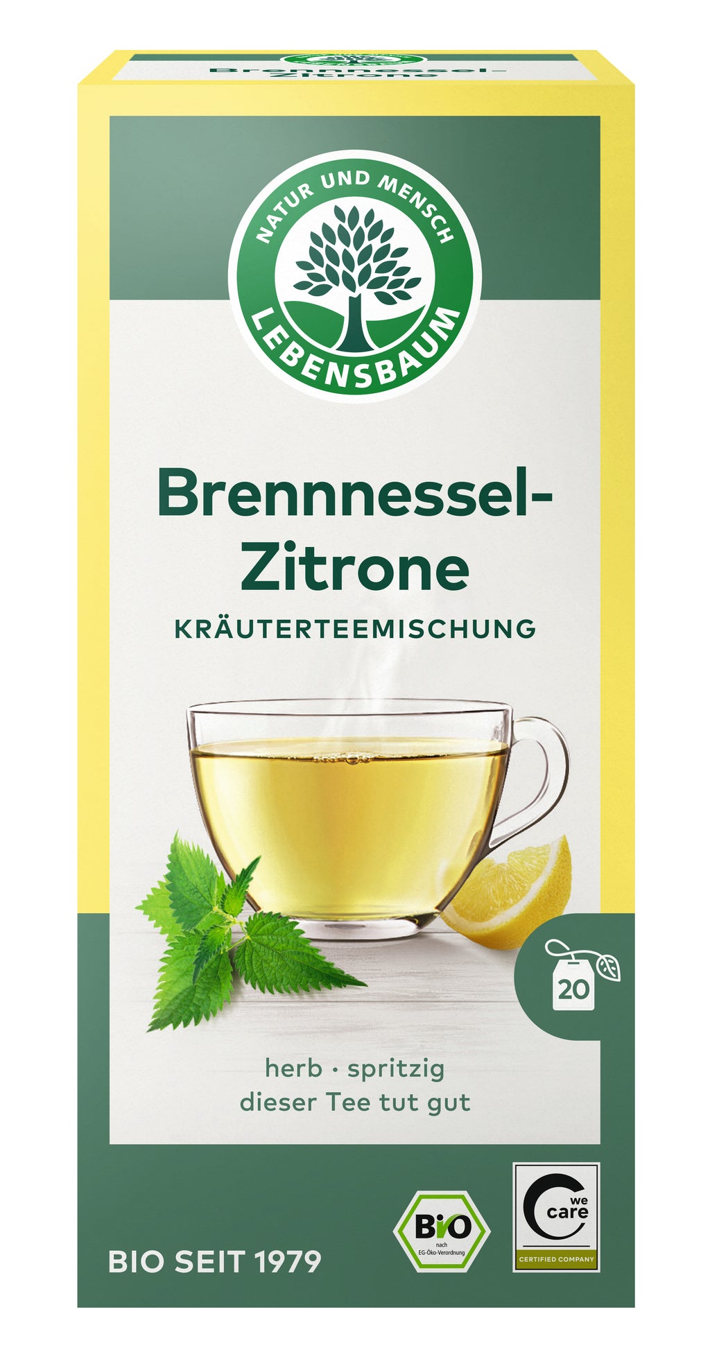 Brennnessel-Zitrone Kräutertee 30 g