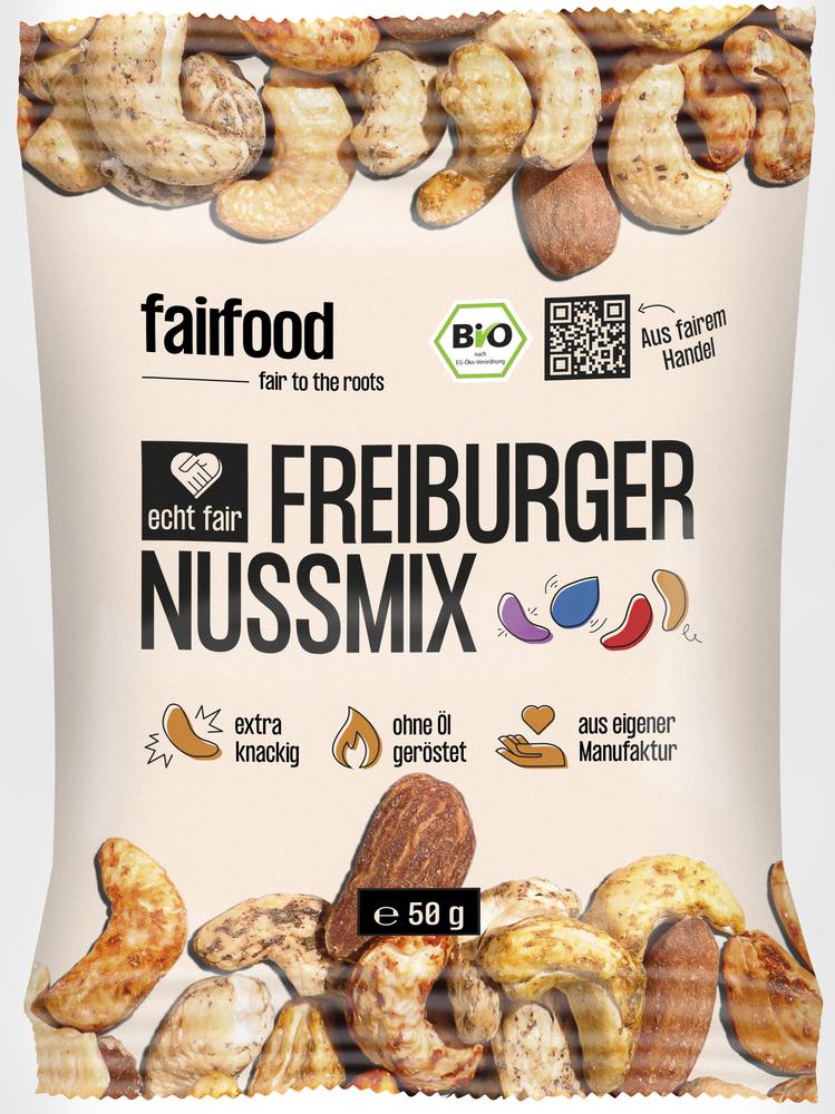 Freiburger Nussmix geröstet & bunt gewürzt Snackba 50 g