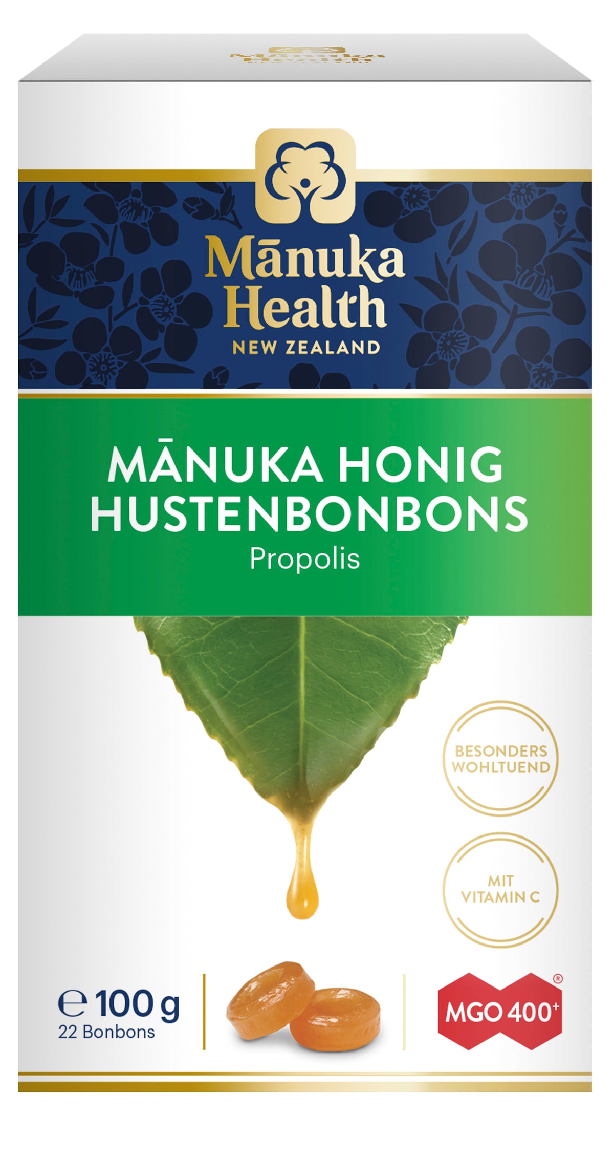 Hustenbonbons Manuka-Honig Propolis 100 g