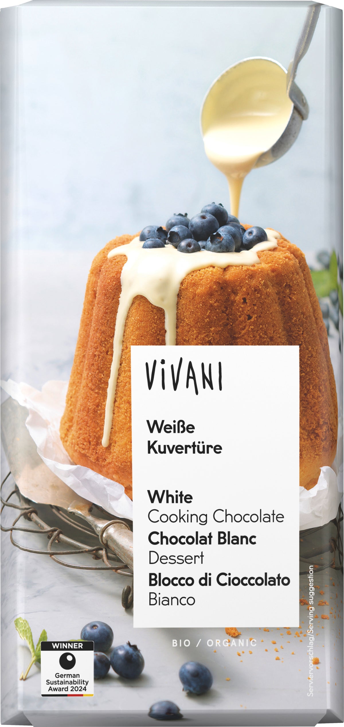 Kuvertüre Weiße 150 g