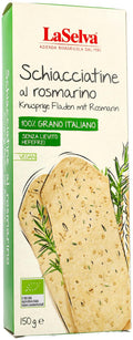 Schiacciatine al rosmarino Knusprige Fladen mit Ro 150 g
