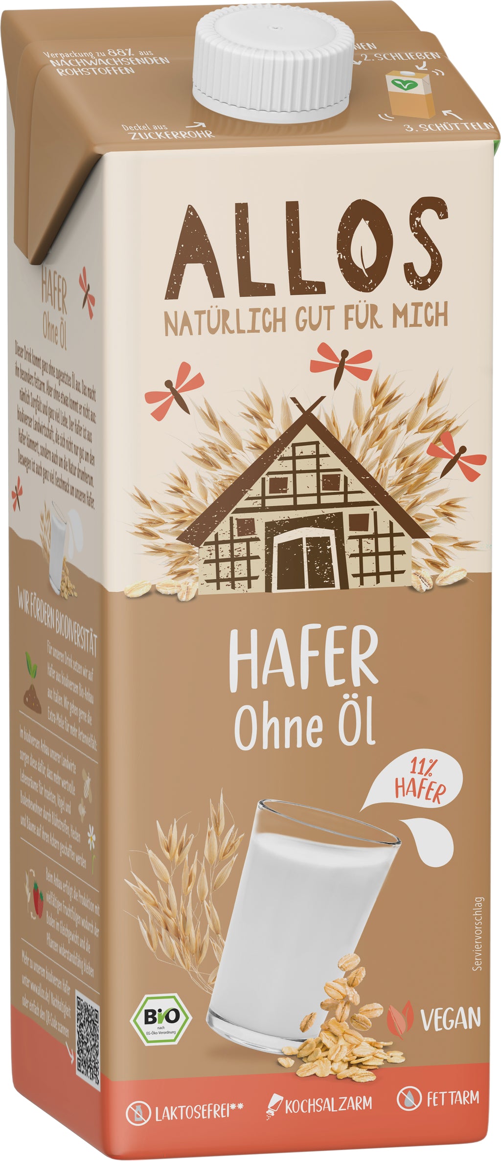 Hafer Drink Fettarm 1 l