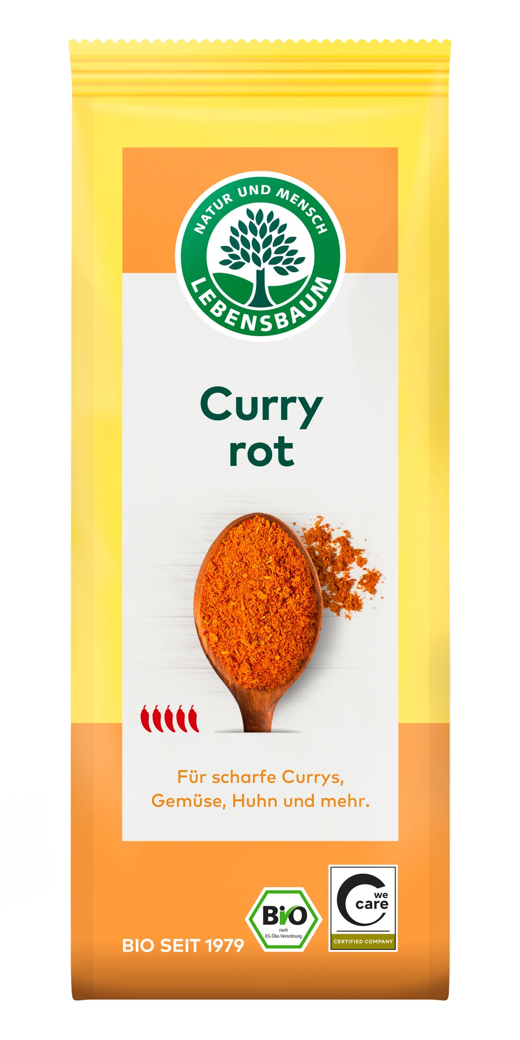 Curry rot Gewürzmischung 50 g