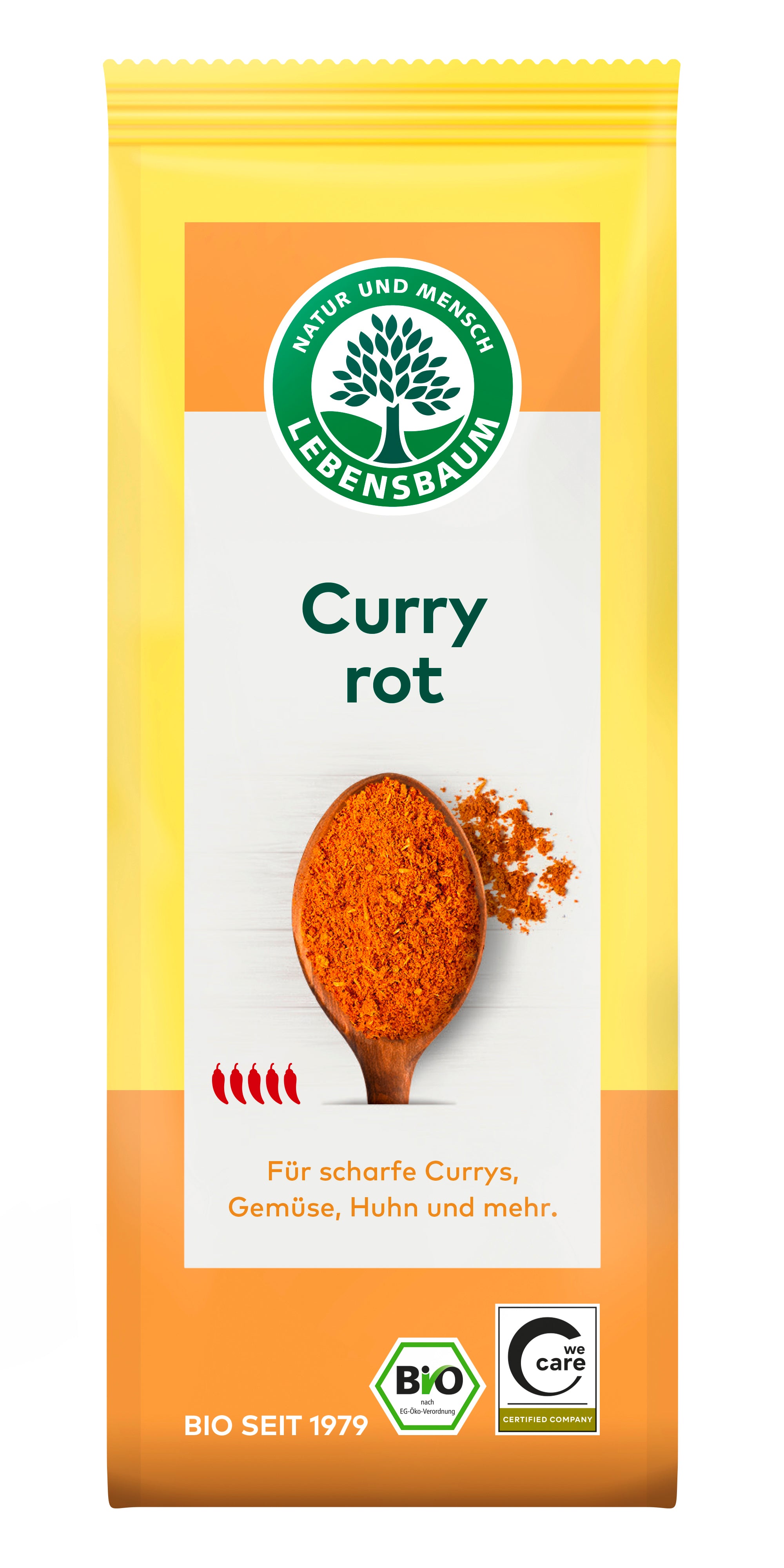 Curry rot Gewürzmischung 50 g