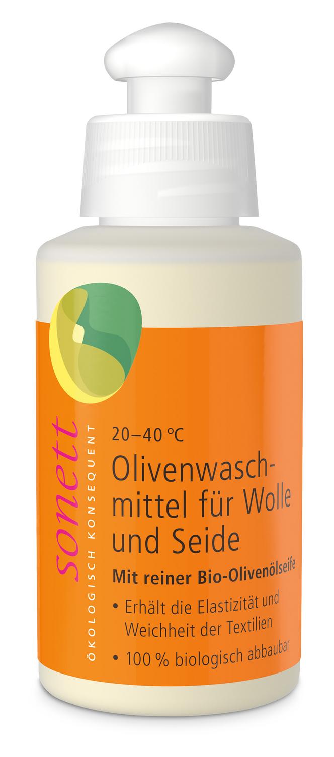 Olivenwaschmittel für Wolle & Seide 20° 30° 40°C 120 ml