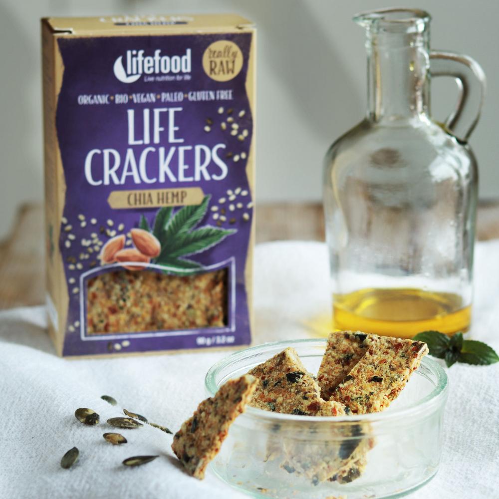 Crackers Chia Hanf 90 g