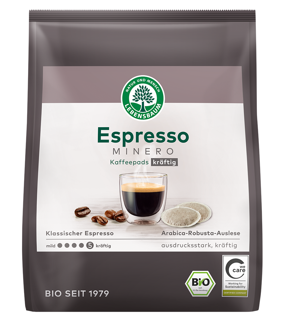 Pads Espresso minero 126 g