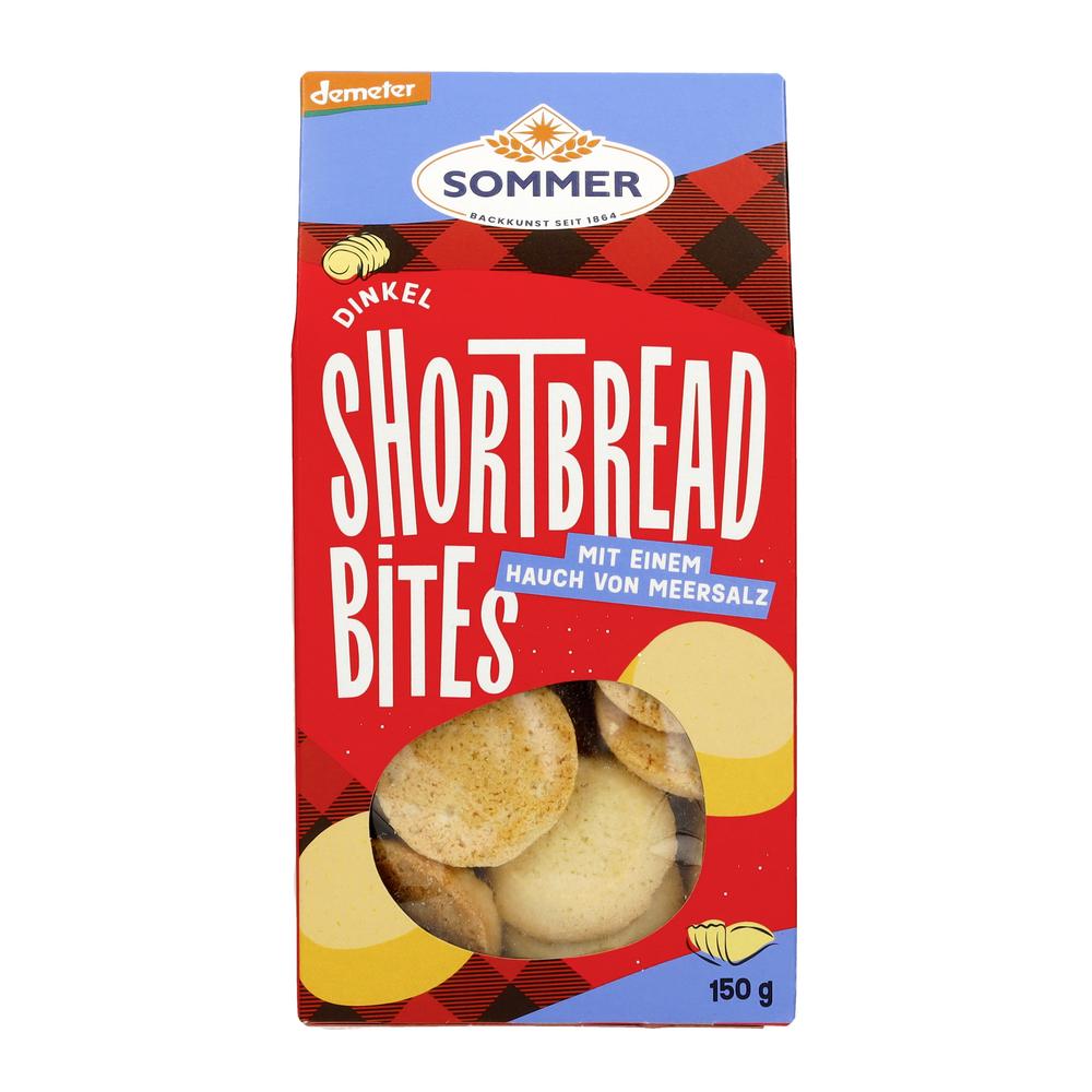 Shortbread Bites Buttergebäck demeter 150 g