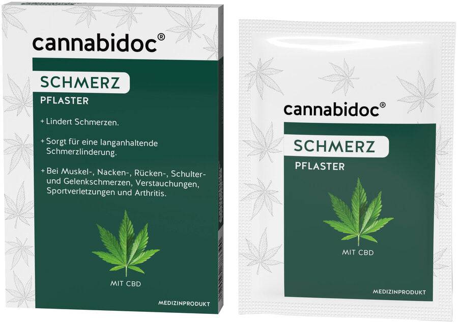 cannabidoc®  Schmerz Pflaster 8 Stk