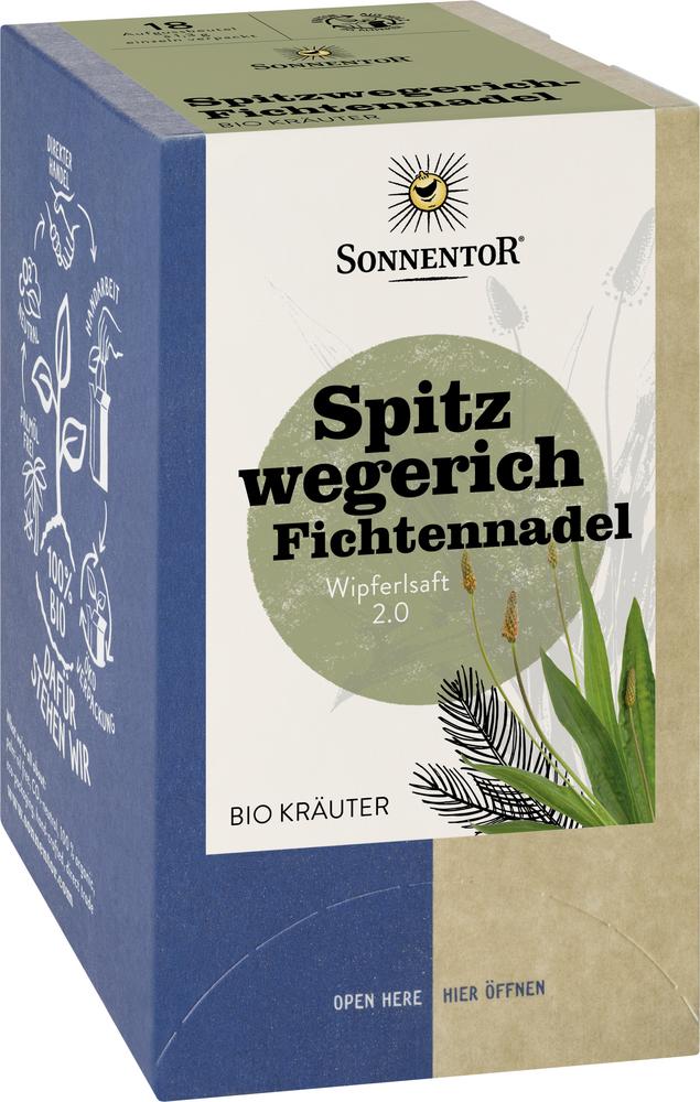 Spitzwegerich-Fichtennadel Tee Doppelkammerbeutel 23,4 g