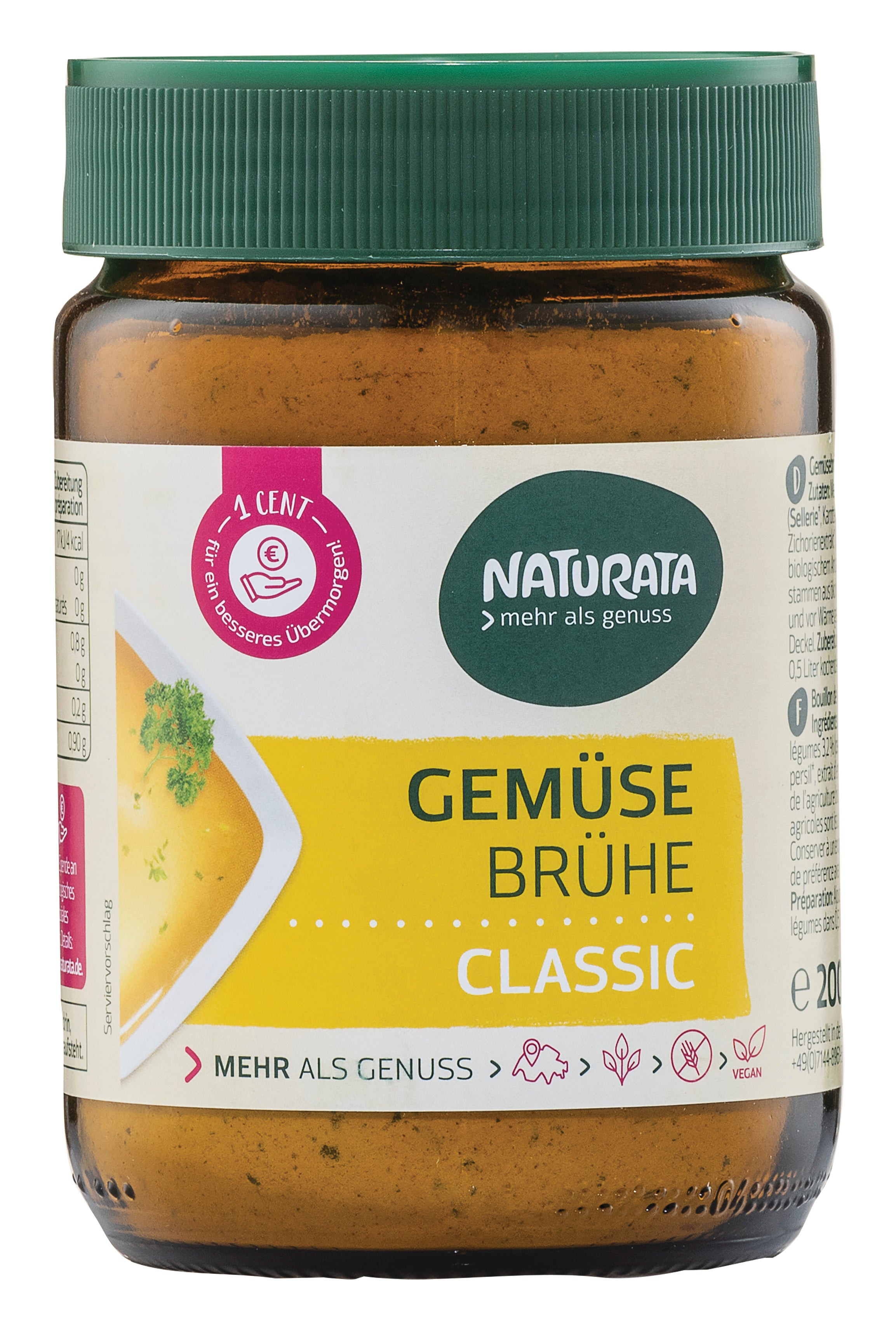Gemüsebrühe classic Glas 200 g