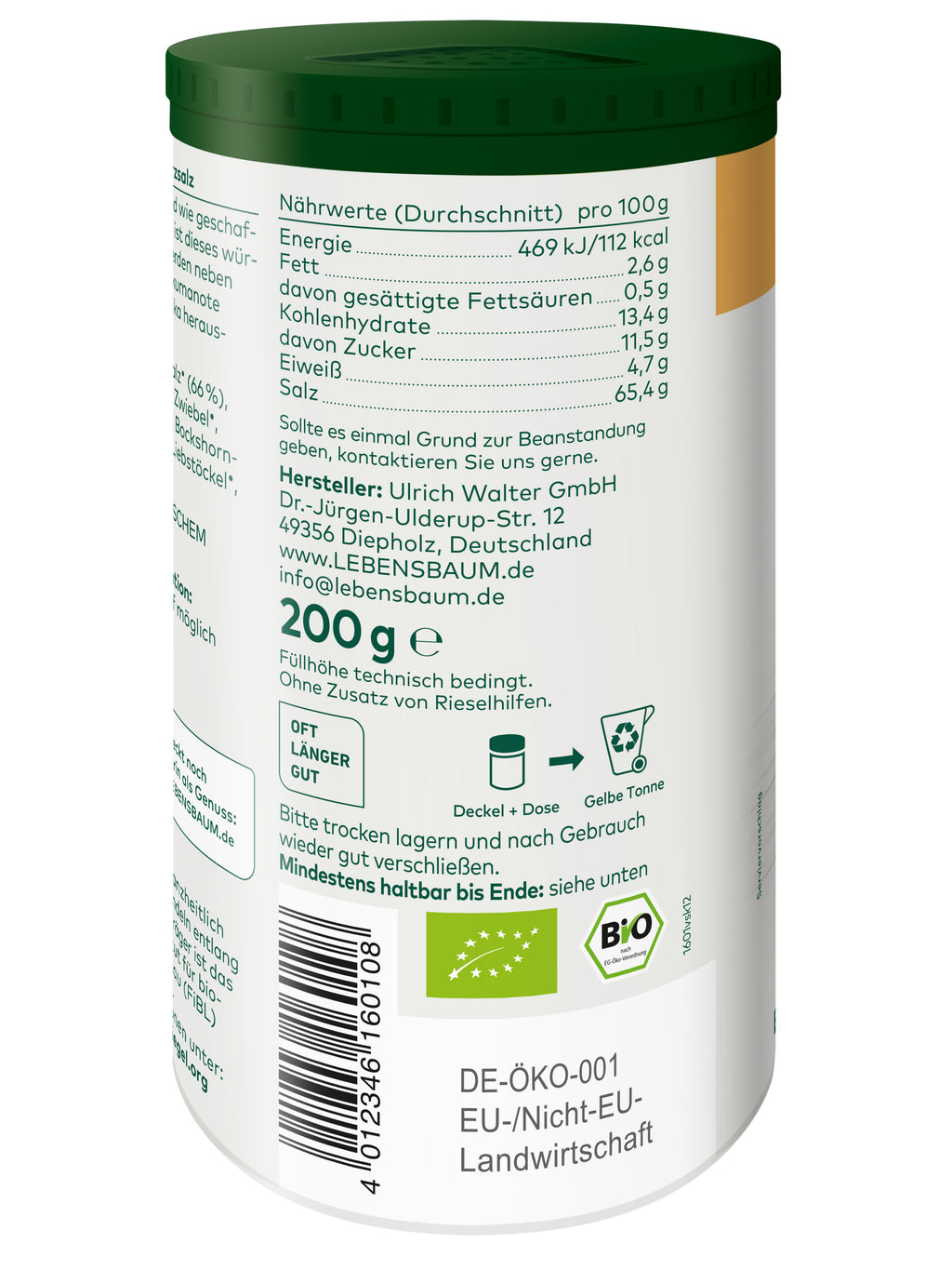 Pommes-Gewürzsalz 200 g