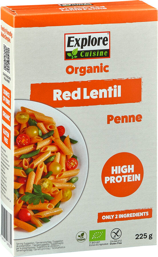Penne aus roten Linsen 225 g